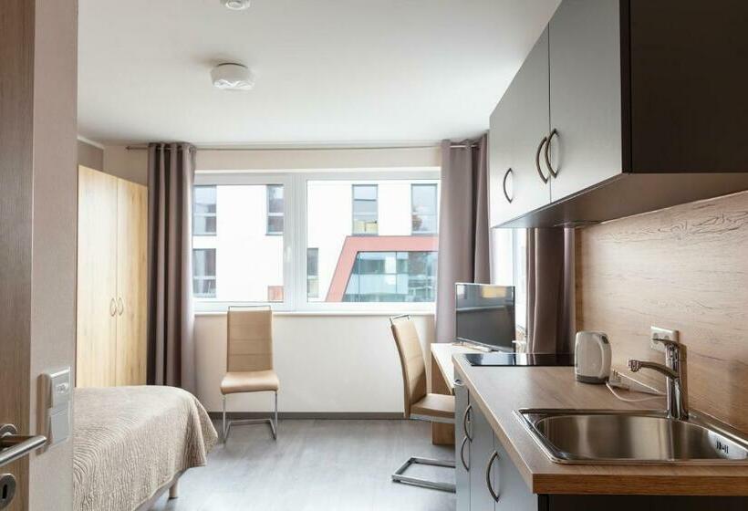 شقة غرفة واحدة, Dominik Hotel & Eventsaal