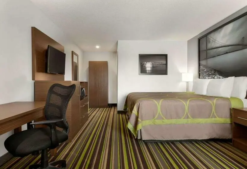 Standard-huone King-vuode, Super 8 By Wyndham Windsor/dougall