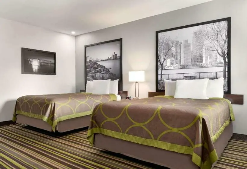 Standard-huone, Super 8 By Wyndham Windsor/dougall