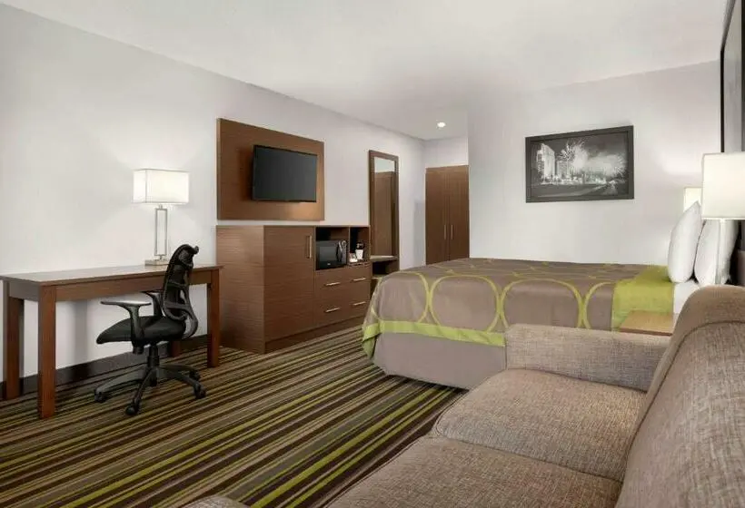 Standard-huone King-vuode, Super 8 By Wyndham Windsor/dougall