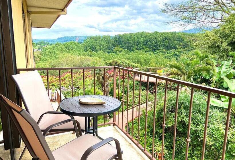 غرفة ديلوكس مزودة بشرفة, Vista Linda Montaña