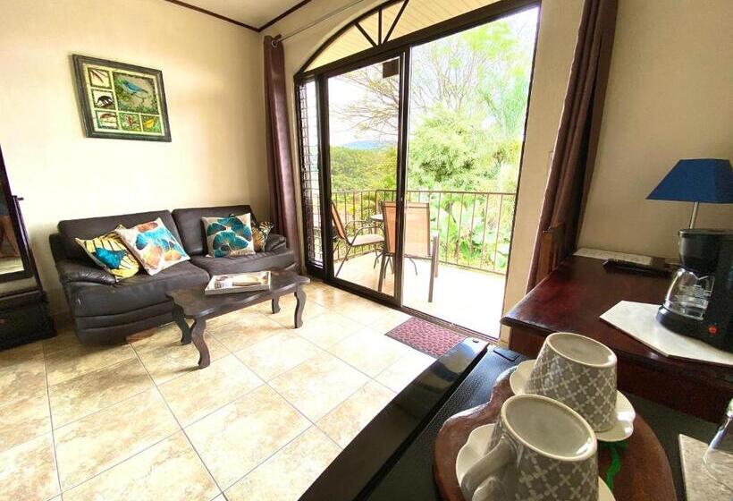 غرفة ديلوكس مزودة بشرفة, Vista Linda Montaña