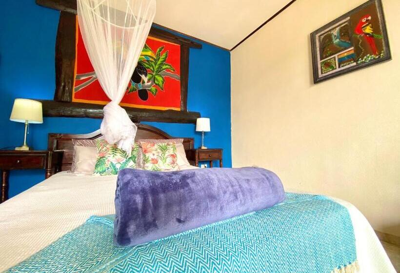 غرفة ديلوكس مزودة بشرفة, Vista Linda Montaña