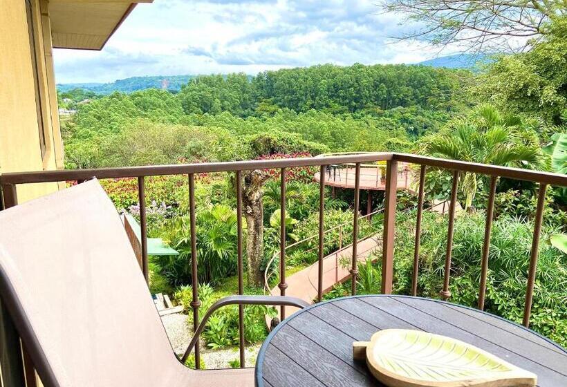 غرفة ديلوكس مزودة بشرفة, Vista Linda Montaña