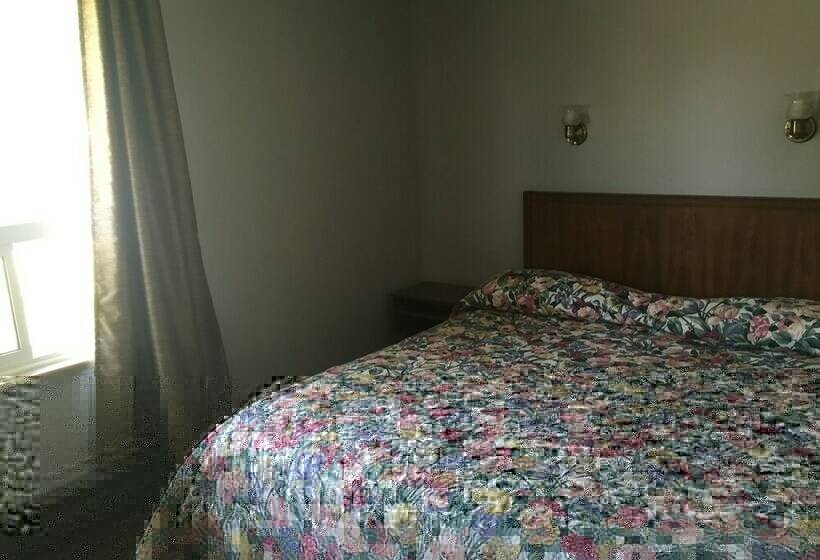 غرفه قياسيه سريرين مزدوجين, Pleasant Manor Motel