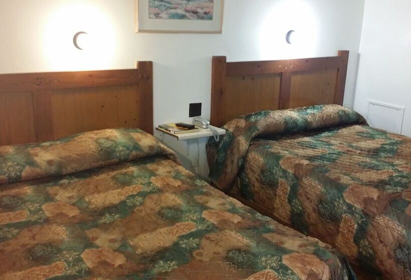 غرفه قياسيه سريرين مزدوجين, Pleasant Manor Motel