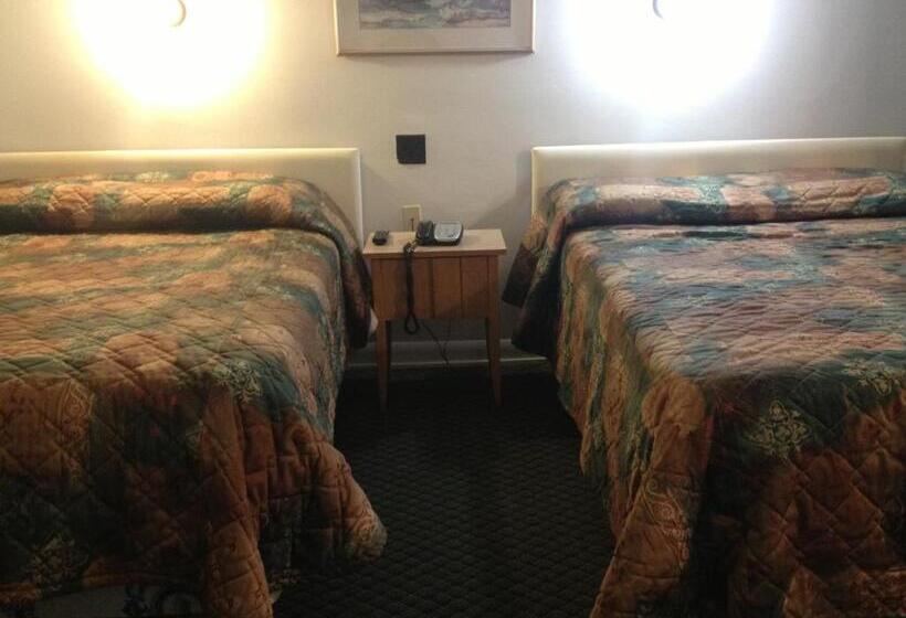 غرفه قياسيه سريرين مزدوجين, Pleasant Manor Motel
