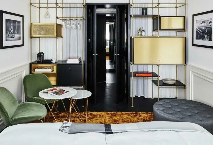 キングサイズベッドのデラックスルーム, Roomers Munich, Autograph Collection