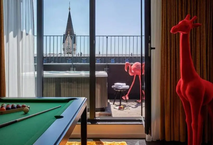 キングサイズベッドのデラックスルーム, Roomers Munich, Autograph Collection