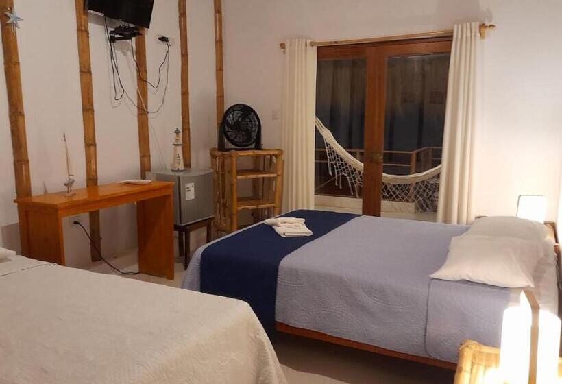 اتاق استاندارد چهار تخته با چشمانداز دریا, El Delfin