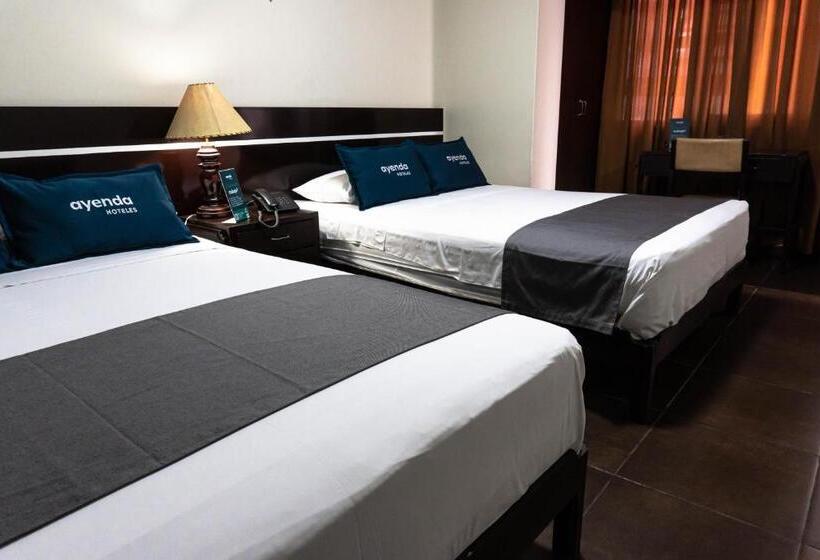 스탠다드 룸 더블 침대 2개, Perú Pacífico