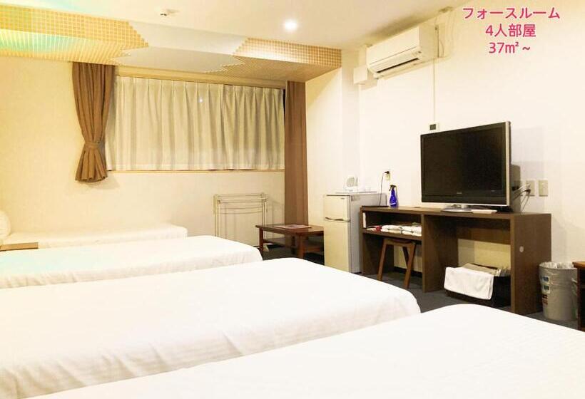 スタンダード４人部屋, Okinawa Hotel Precia