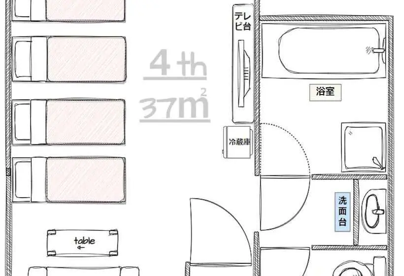 Standard Kolmen Hengen Huone, Okinawa Hotel Precia