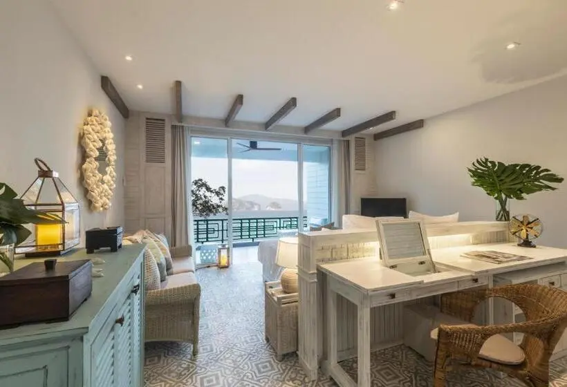 Deluxe-huone Merinäkymä, Cape Kudu Hotel, Koh Yao Noi