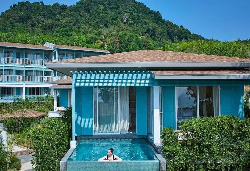 Huvila, 1 makuuhuone ja uima-allas, Cape Kudu Hotel, Koh Yao Noi