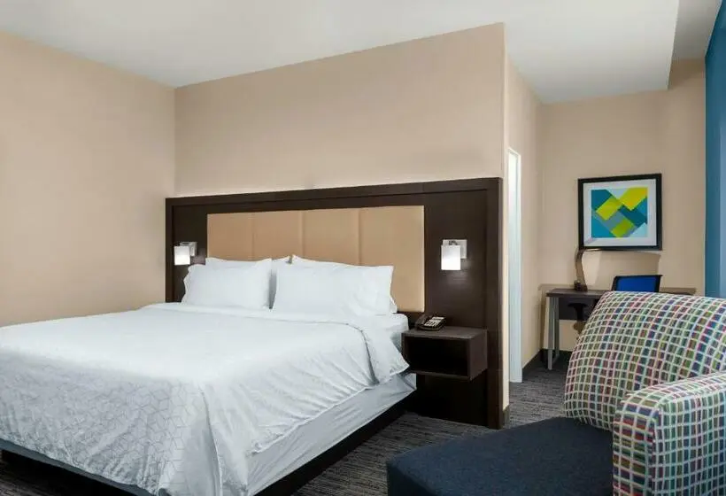 キングサイズベッドのスタンダードルーム, Holiday Inn Express   Kansas City Downtown, An Ihg