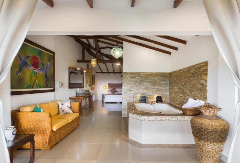 스위트 킹사이즈 침대, Spa La Colina