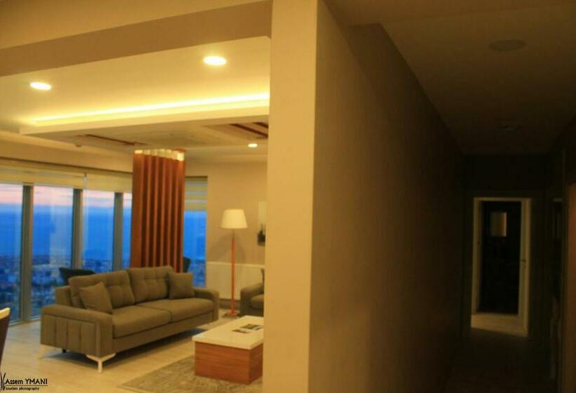 آپارتمان 1 خوابه با چشم‌انداز دریا, Qamar Prestige Suites