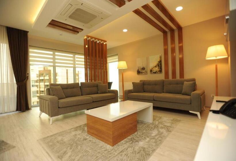 آپارتمان 2 خوابه با چشم‌انداز دریا, Qamar Prestige Suites
