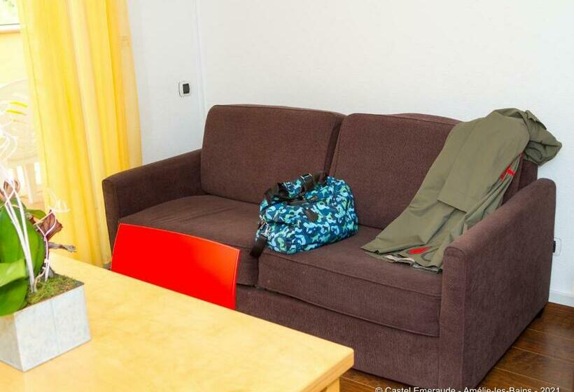 Студио Стандарт с Террасой, Appart Hotel Castel Emeraude, Charme Et Caractère