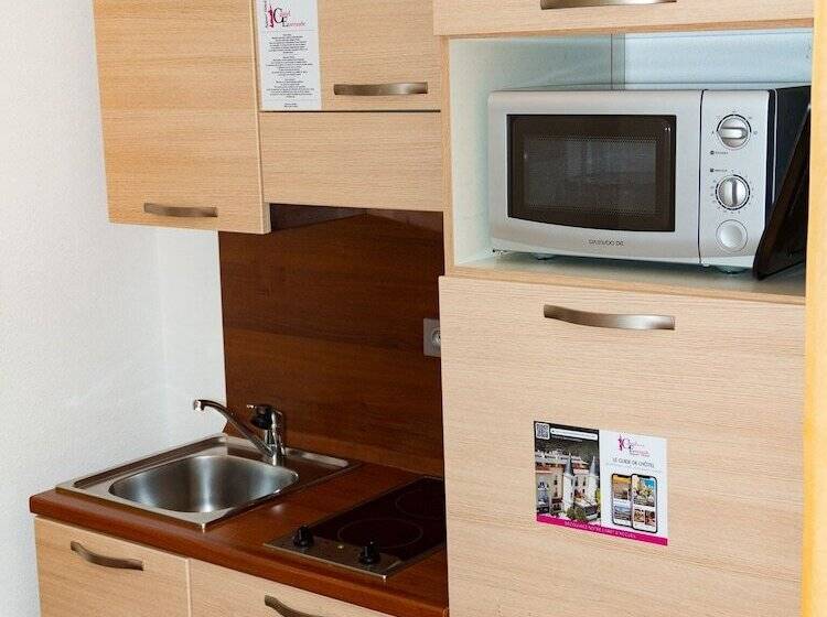 Апартаменты Комфорт 1 Спальня, Appart Hotel Castel Emeraude, Charme Et Caractère
