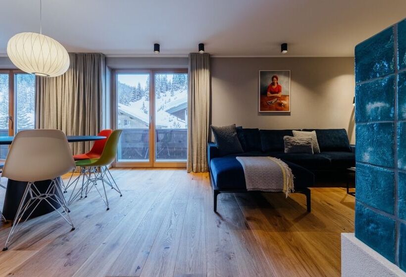 1ベッドルームのデラックスアパートメント, Appart Hotel Knappaboda