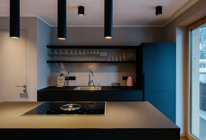 1ベッドルームのデラックスアパートメント, Appart Hotel Knappaboda