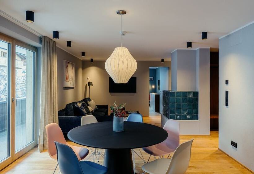 1ベッドルームのデラックスアパートメント, Appart Hotel Knappaboda