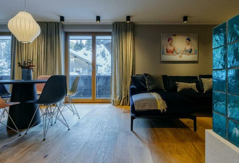 1ベッドルームのデラックスアパートメント, Appart Hotel Knappaboda