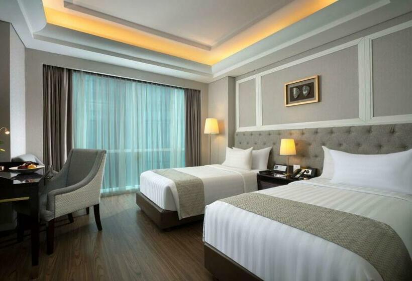 غرفة ديلوكس مطلّة علي الحديقة, Wyndham Panbil Batam