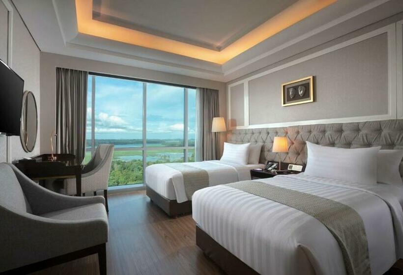 غرفة ديلوكس مطلة على البحيرة, Wyndham Panbil Batam