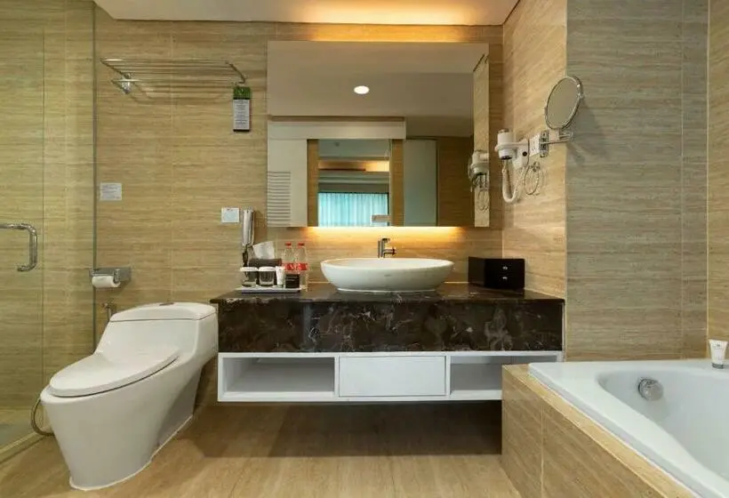 キングサイズベッドのエクゼクティブ, Wyndham Panbil Batam