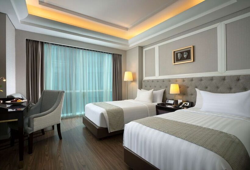 غرفة ديلوكس مطلّة علي الحديقة, Wyndham Panbil Batam