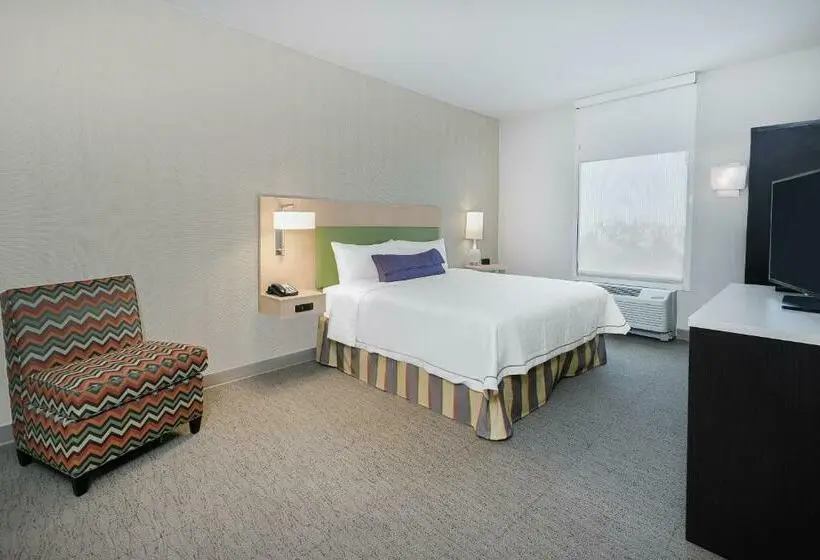 キングサイズベッドのスイートルーム, Home2 Suites By Hilton Austin Airport