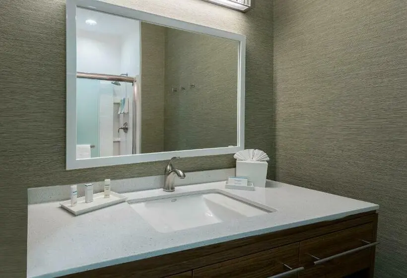 キングサイズベッドのデラックススイート, Home2 Suites By Hilton Austin Airport