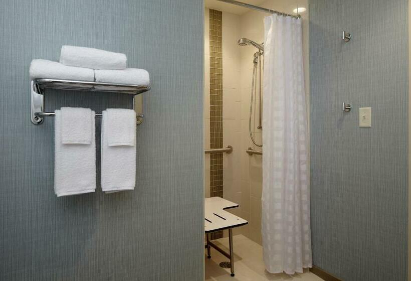 适合残疾人士使用的带超级大床的标准间, Hyatt Place Madison/verona