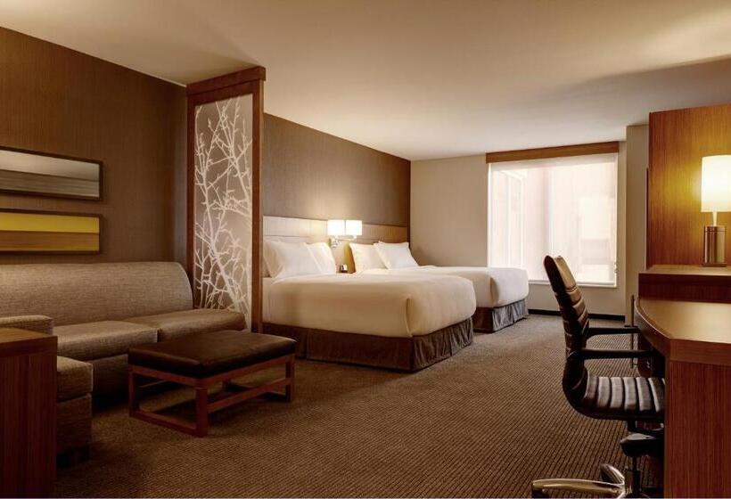 适合残疾人士使用的带超级大床的标准间, Hyatt Place Madison/verona