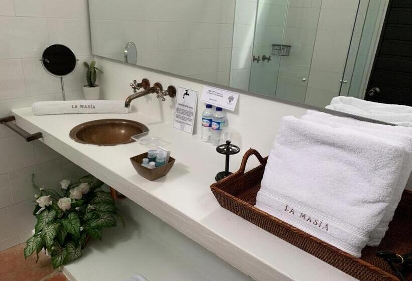 带大床的高级房间, La Masia Hotel Boutique