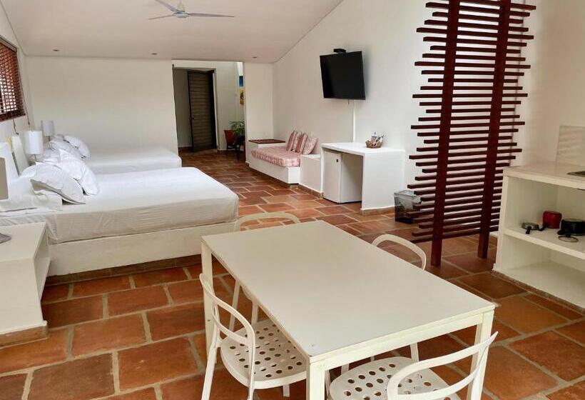 带露台的套间, La Masia Hotel Boutique