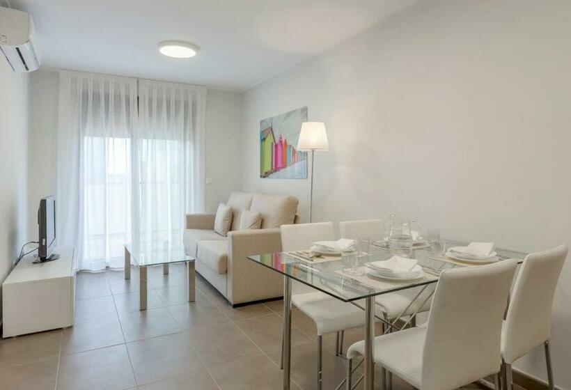 テラス付き１ベッドルームアパートメント, Las Dunas