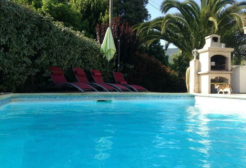 标准间带游泳池, Chambre D Hote Veronique