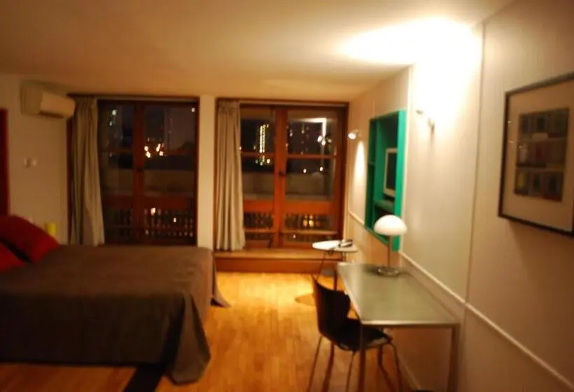 Chambre Deluxe Vue Parc, Le Corbusier