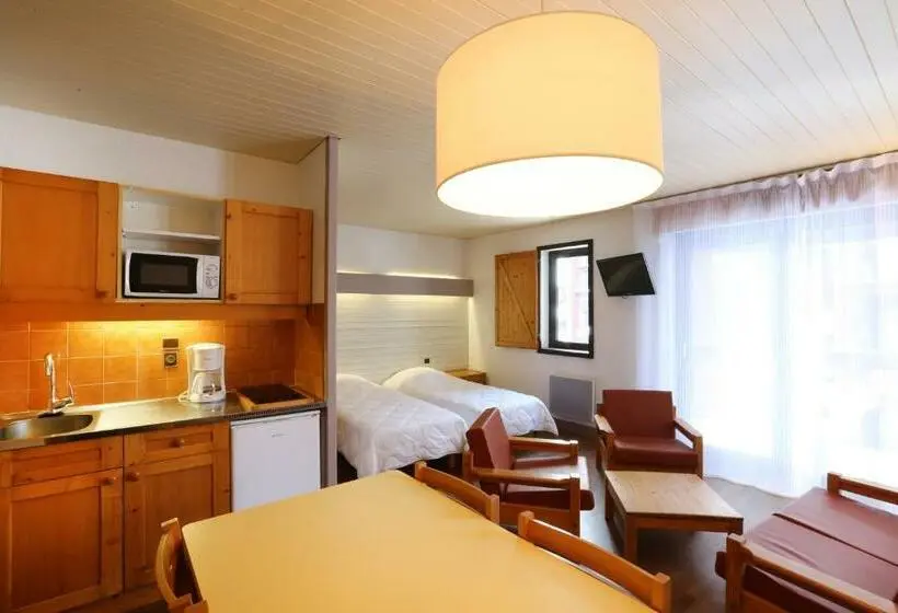 استودیو استاندارد با بالکن, Village Club Les Tavaillons