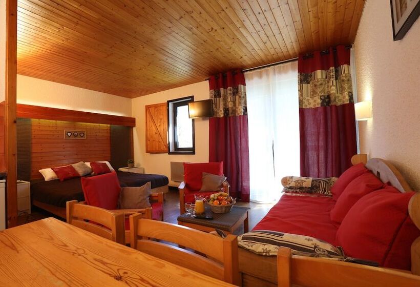 דירת שני חדרים, Village Club Les Tavaillons