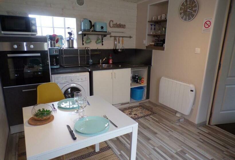 إستوديو قياسى مطلّ علي الحديقة, Gîte La Mer