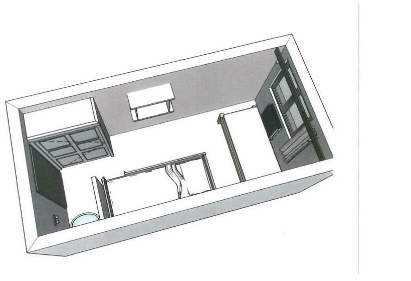 غرفة قياسية ثلاثية حمام مشترك, Cis-ethic Etapes De Val Cenis