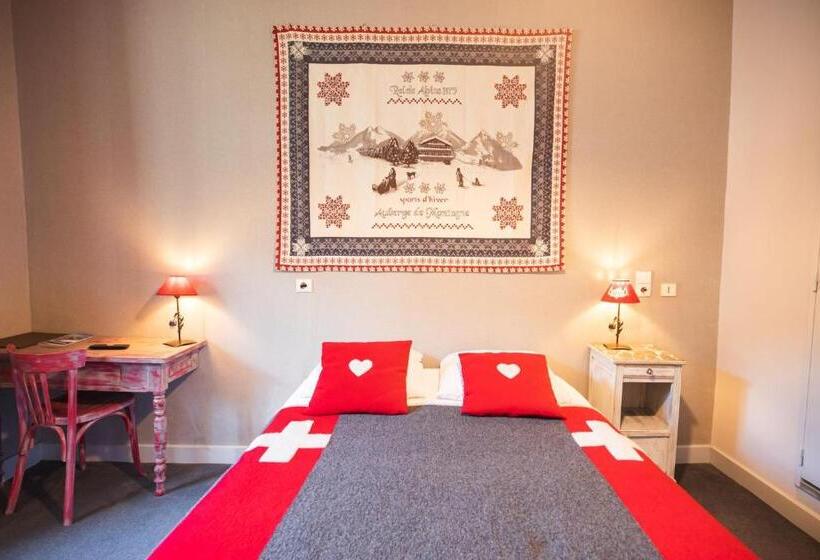 غرفة قياسية مطلة على الجبل, Hôtel Viallet