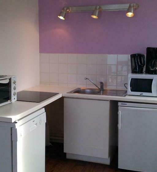 带1个卧室的带海景的公寓, Les Galets Bleus