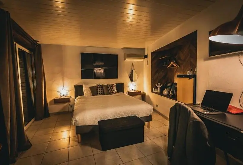 Standard-huone Panoraamanäkymä, La Villa Du Rhône