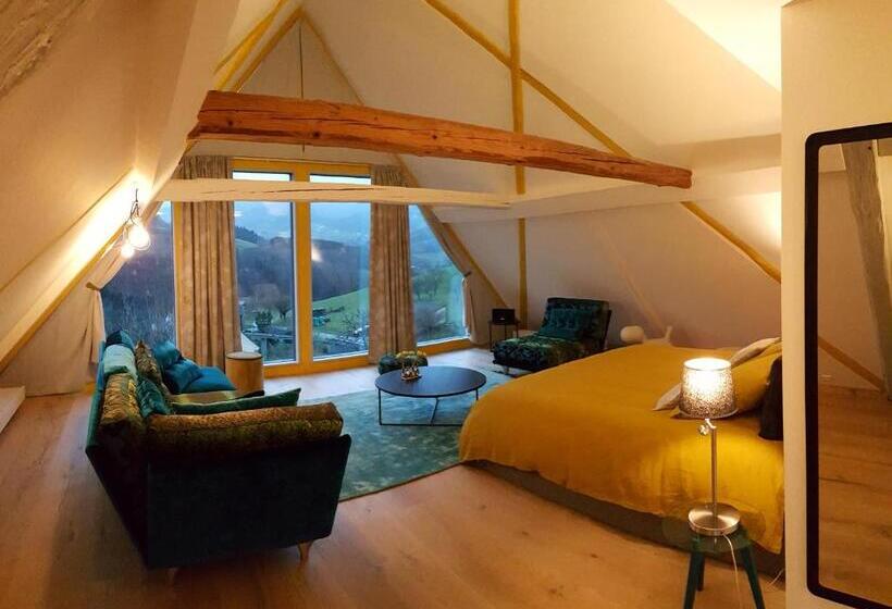 豪华房间, Le Chat Rouge Chambres D'hôtes De Charme En Alsace